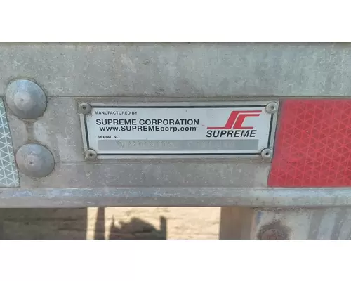 BOX VAN SUPREME CORP TRUCK BODIES, BOX VANFLATBEDUTILITY