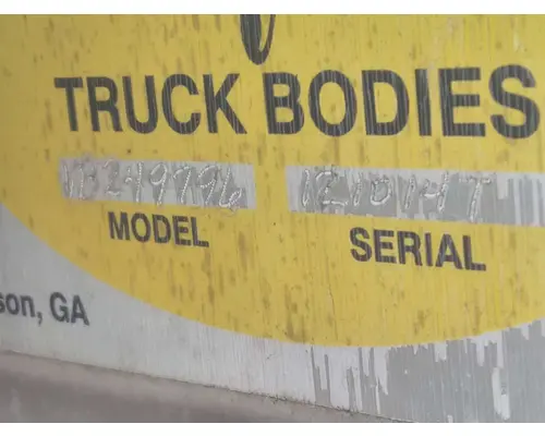 BOX VAN TRUCK BODY CORP TRUCK BODIES, BOX VANFLATBEDUTILITY