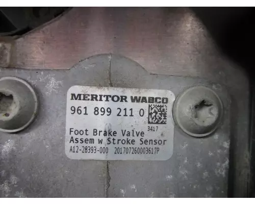 BRAKE FOOT CONTROL  VALVE, AIR