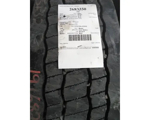 BRIDGESTONE 295/75R22.5 TIRE