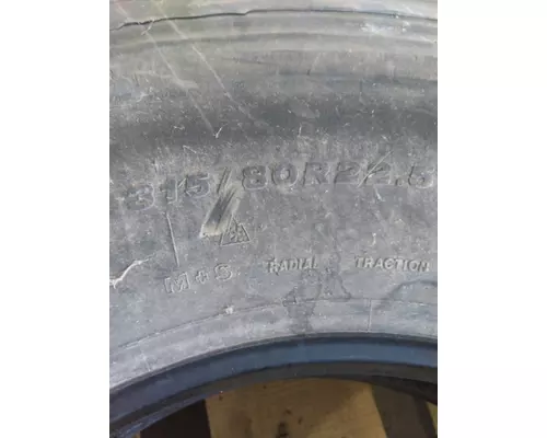 BRIDGESTONE 315/80R22.5 TIRE