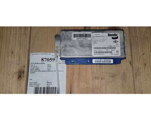 ECM (Brake & ABS) BENDIX  Tim Jordan's Truck Parts, Inc.