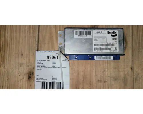 ECM (Brake & ABS) BENDIX  Tim Jordan's Truck Parts, Inc.
