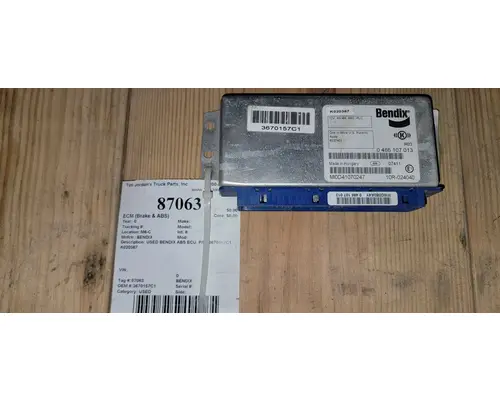 ECM (Brake & ABS) BENDIX  Tim Jordan's Truck Parts, Inc.