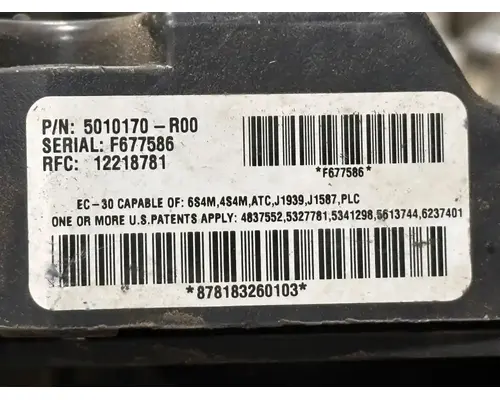 Bendix 5010170-ROO ECM (Brake & ABS)
