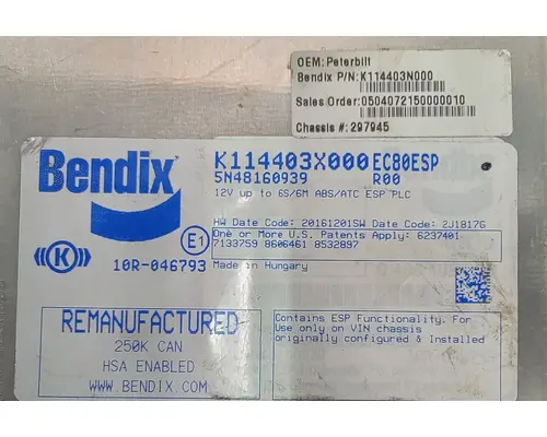 ECM (Brake & ABS) BENDIX 579 Tim Jordan's Truck Parts, Inc.