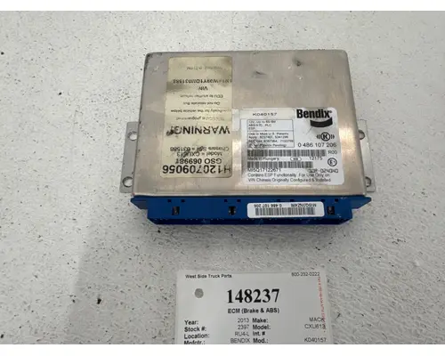 ECM (Brake & ABS) BENDIX K040157 West Side Truck Parts