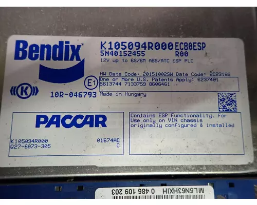 Bendix K105094R000 ECM (Brake & ABS)