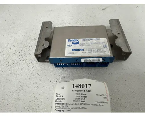 ECM (Brake & ABS) BENDIX K105097R000 West Side Truck Parts