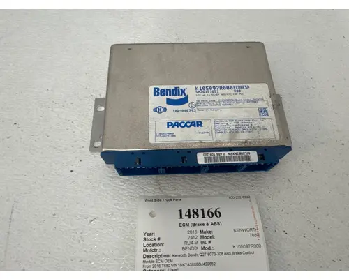 ECM (Brake & ABS) BENDIX K105097R000 West Side Truck Parts