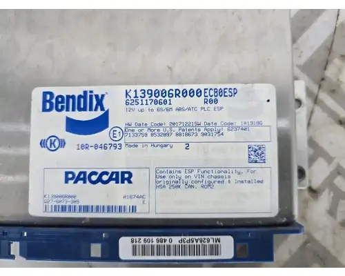 Bendix K139006R000 ECM (Brake & ABS)