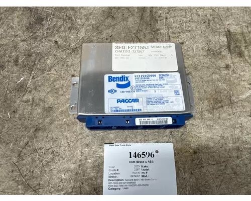 ECM (Brake & ABS) BENDIX K211946R000 West Side Truck Parts