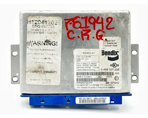 ECM (Brake & ABS) Bendix Other Complete Recycling Group LLC