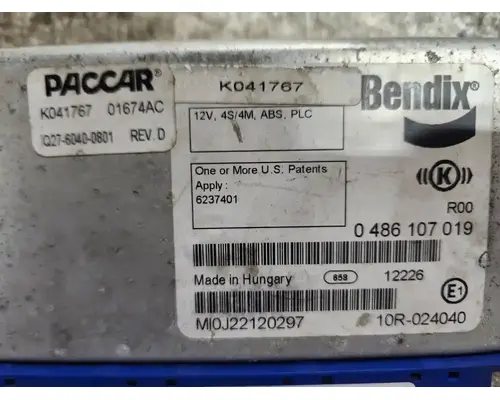 ECM (Brake & ABS) Bendix Other Complete Recycling Group LLC