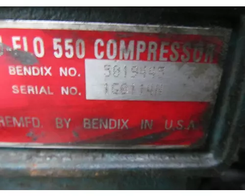 Bendix TUFLO 550 Compressor (BrakesSuspension)