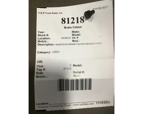 Bendix  Brake Caliper