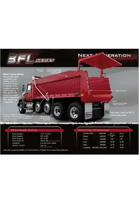 Bibeau DUMP BODY Equipment (Mounted)