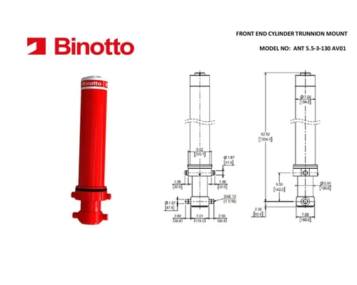 Binotto ANT5.5-3-130AV01 Hydraulic PistonCylinder