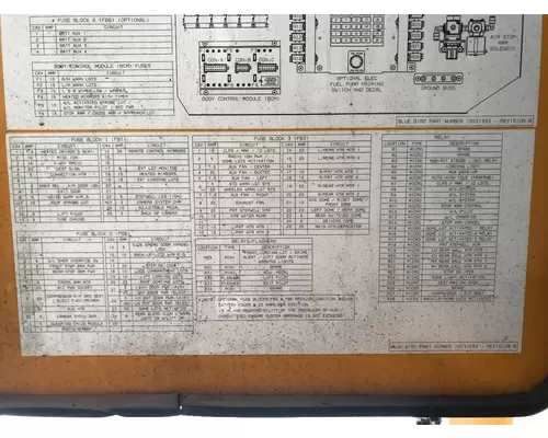 Blue Bird VISION Cab Misc. Exterior Parts