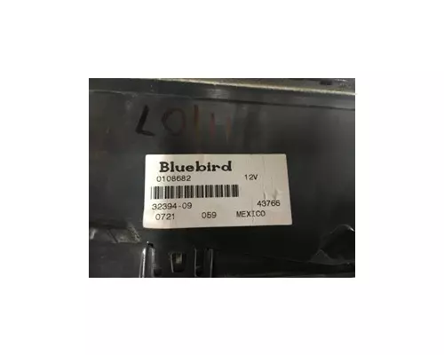 Blue Bird Vision Instrument Panel