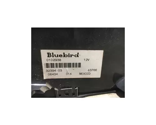 Blue Bird Vision Instrument Panel