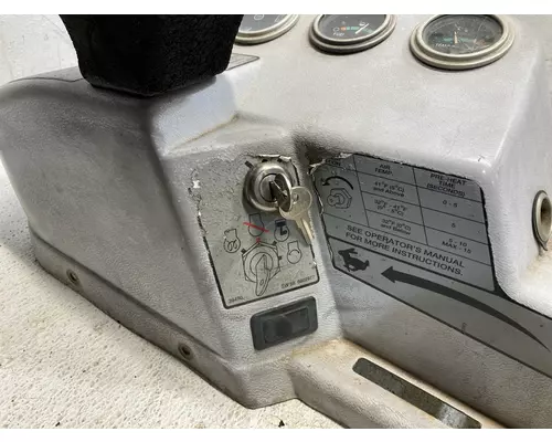 Bobcat 325 Equip Dash Panel