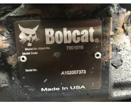 Bobcat S650 Equip Hydrostatic Pump