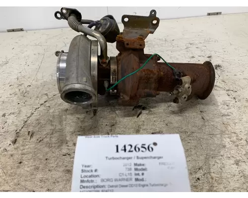 Turbocharger / Supercharger BORG WARNER B34712 West Side Truck Parts