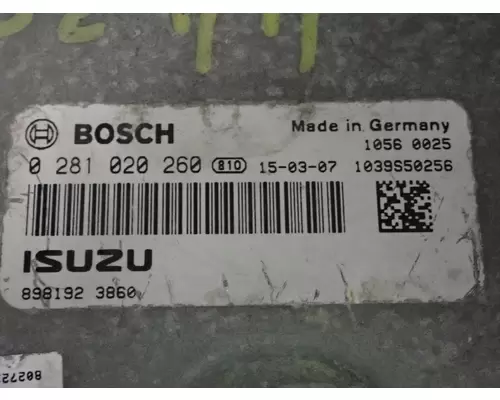 ECM (Chassis) BOSCH 0281020260 Michigan Truck Parts