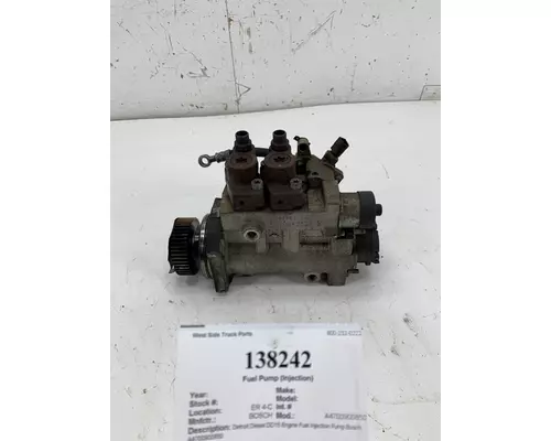 Fuel Pump (Injection) BOSCH A4700900850 West Side Truck Parts