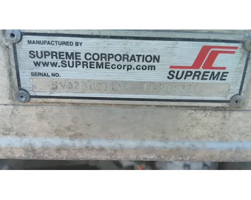 Body / Bed BOX VAN SUPREME CORP LKQ Heavy Truck - Goodys
