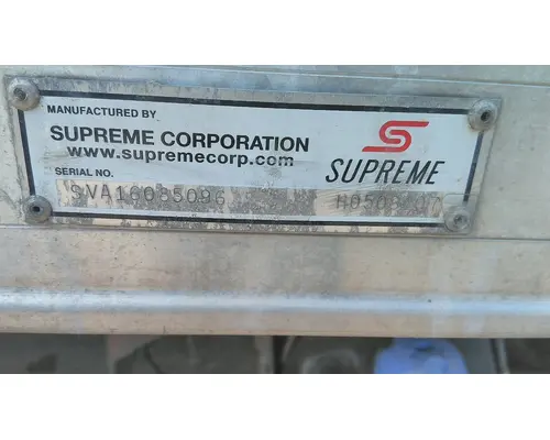 Body / Bed BOX VAN SUPREME CORP LKQ Heavy Truck - Goodys