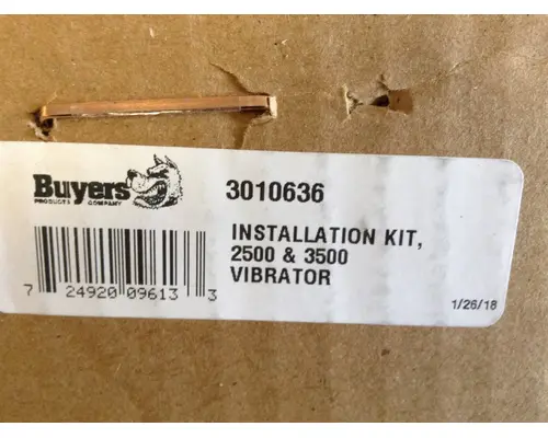 Buyers DBV3500 Equipment (Mounted)