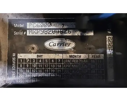 CARRIER ComfortPro PC6000 Auxiliary Power Unit