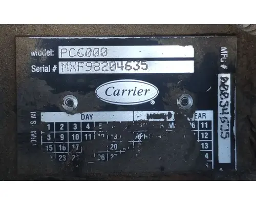 CARRIER ComfortPro PC6000 Auxiliary Power Unit
