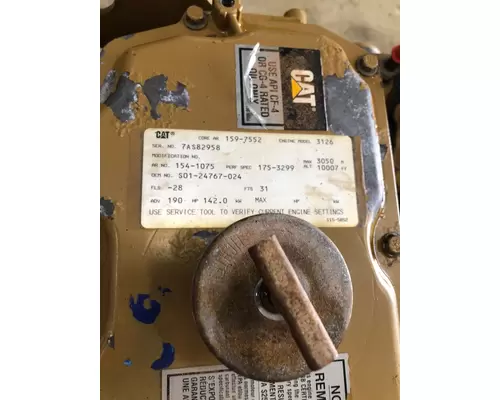 CATERPILLAR 3126B Engine Assembly