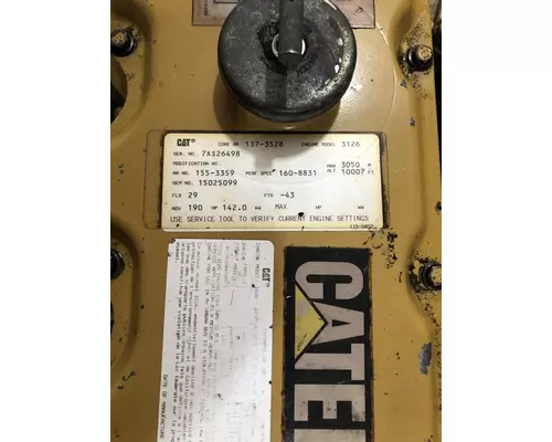 CATERPILLAR 3126 Engine Assembly