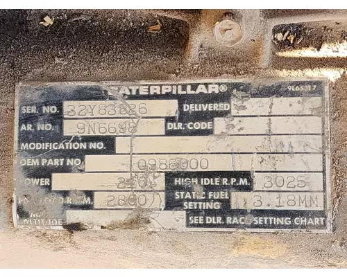 CATERPILLAR 3208 Engine Assembly