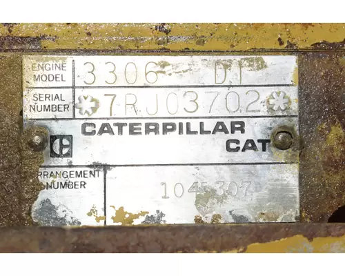 CATERPILLAR 3306C Engine