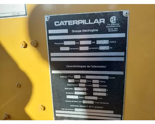 CATERPILLAR 3406C Gen Set(9010)