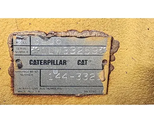 CATERPILLAR 3406E Engine Assembly
