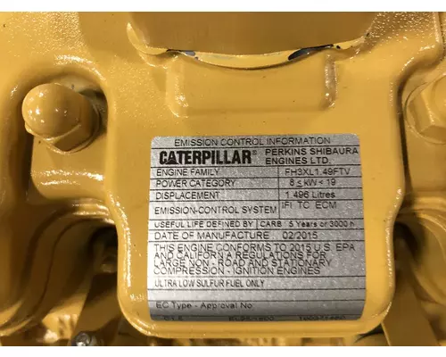 CATERPILLAR C1.5 Engine