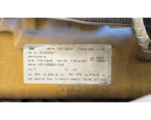CATERPILLAR C12 Engine Assembly