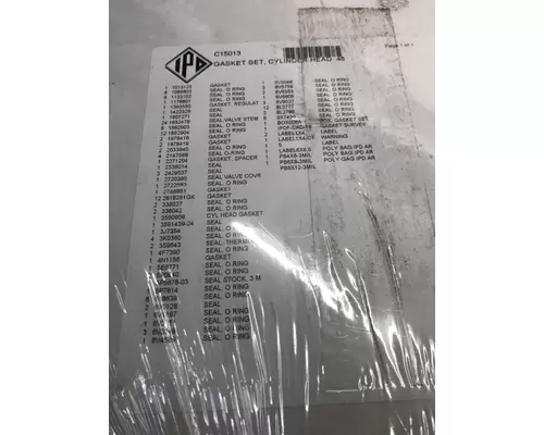 CATERPILLAR C15 Engine Parts, Misc.