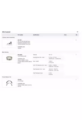 CATERPILLAR C15 Engine Reman Kit