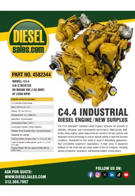 CATERPILLAR C4.4 Engine