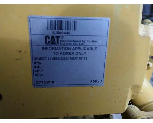 CATERPILLAR C7.1 Engine