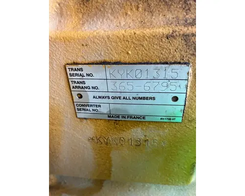 CATERPILLAR D6N LGP Transmission Assembly