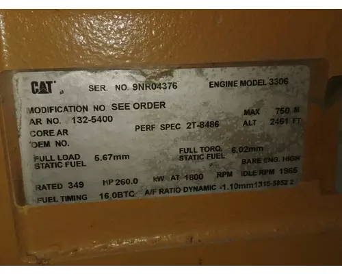 CAT 230KW GENERATOR Generator Set