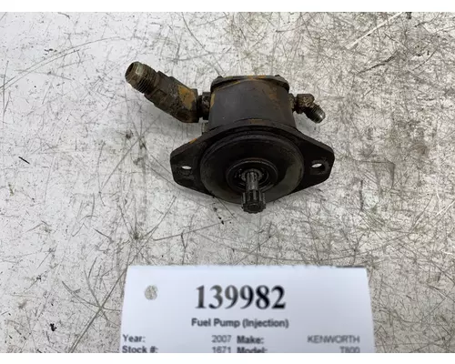 CAT 266-2522 Fuel Pump (Injection)